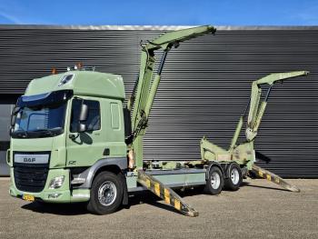 DAF CF 440 6x2 SIDE LOADER / 20 ft container